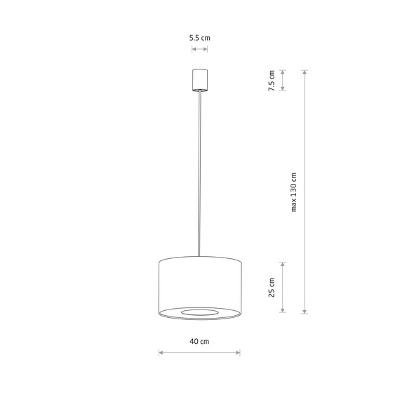 Lampa Wisząca Nowodvorski Lago S 11673
