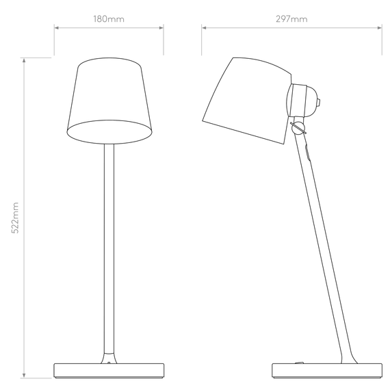 Lampa Biurkowa Astro Imari 1460004