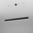 Lampa wisząca AQForm Rafter LED 198 cm czarny 50605-L930-D9-00-12