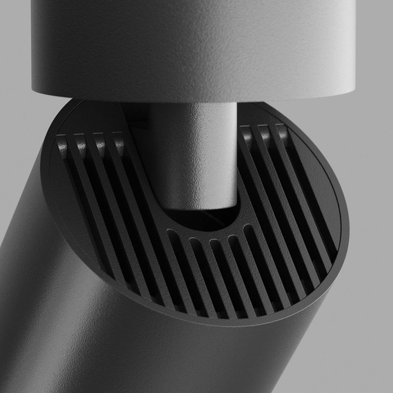 Sufitowy plafon FOCUS S czarny (C050CL-U-1B) - Maytoni