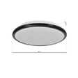Lampa Sufitowa Milagro ML6404 Terma