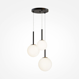 Wisząca lampa Basic form czarny matowy (MOD321PL-03B) - Maytoni