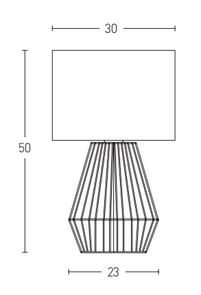 Zambelis 20235 Lampka Biurkowa