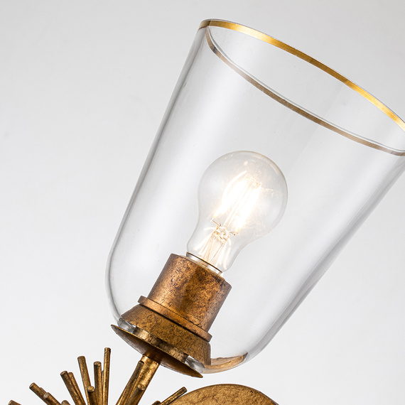 Oprawa Ścienna Elstead Lighting STARING-2WB-DG-CLEAR