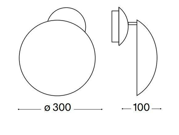 Ideal Lux Eclissi 259048 Kinkiet