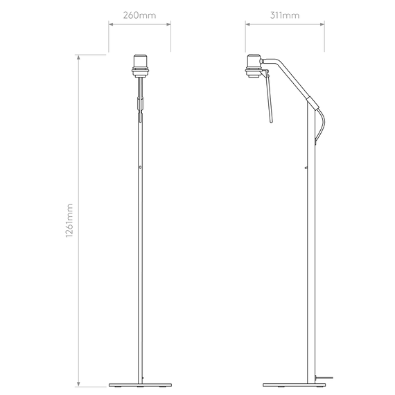 Lampa Podłogowa Astro Edward 1441017