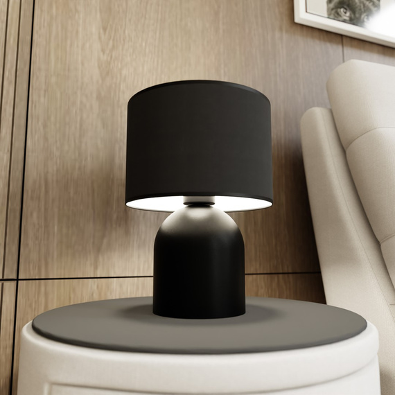 Emibig Aspen Ln1 Black/White (1322/LN1) Lampa Stołowa