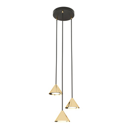 Lampa Wisząca Emibig Elit 3 Premium Gold (1329/3PREM)