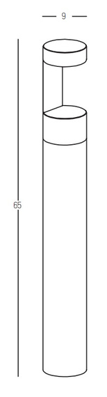 Lampa Stojąca Zewnętrzna Zambelis E298