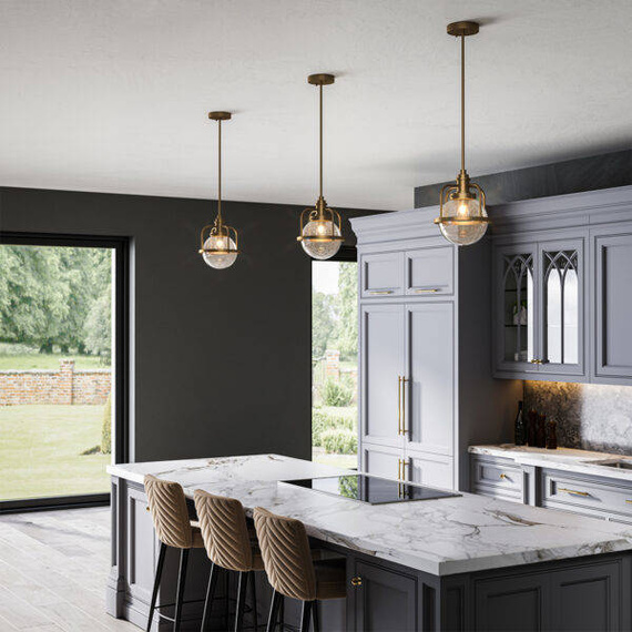 Elstead Lighting Lampa wisząca QN-TRIOCENT-P-NBR Triocent