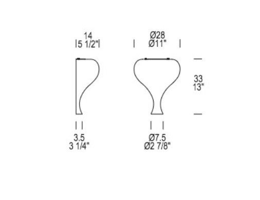 Lampa Ścienna Leucos Summer P biała