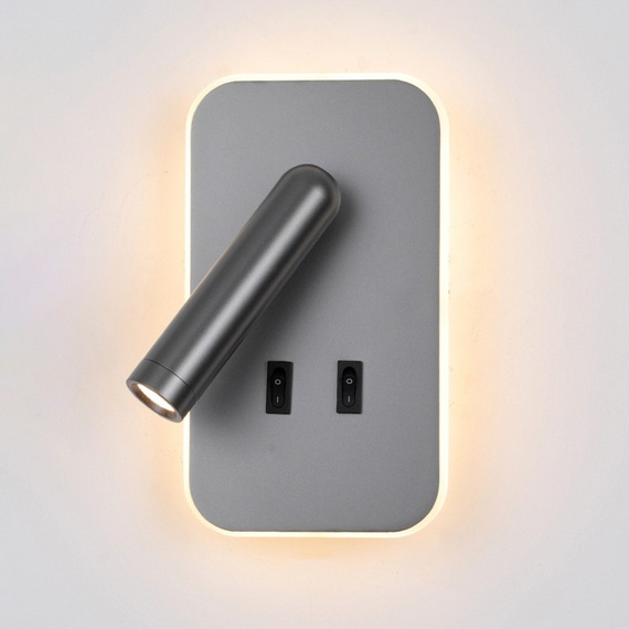 Italux WL-83957-1-GR Lampa ścienna Doria