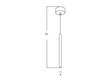Lampa Wisząca Azzardo Verno 1 55 4000k WH AZ6311