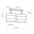 TK Lighting Plafon 3223 Tago