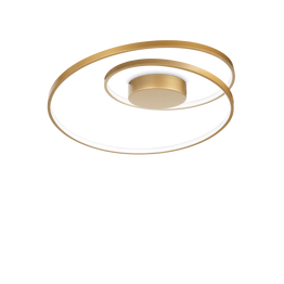 Plafon Ideal Lux Oz Pl On-off Ottone 4000k 342337