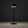 Nowodvorski Lampa stołowa zewnętrzna Amy Czarna 11532