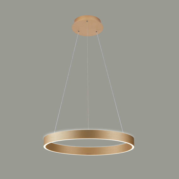 Lampa wisząca Italux PND-56215D-080RPC-GD-3KS4K-TRDIMM Brasco Up Down Złota