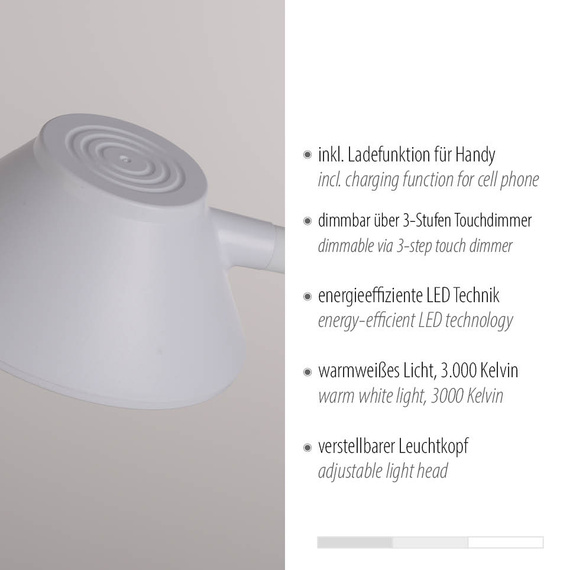Lampa Biurkowa Paul Neuhaus Pucki 003902-031846