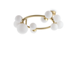 Plafon Ideal Lux Perlage Pl10 Bianco 327815