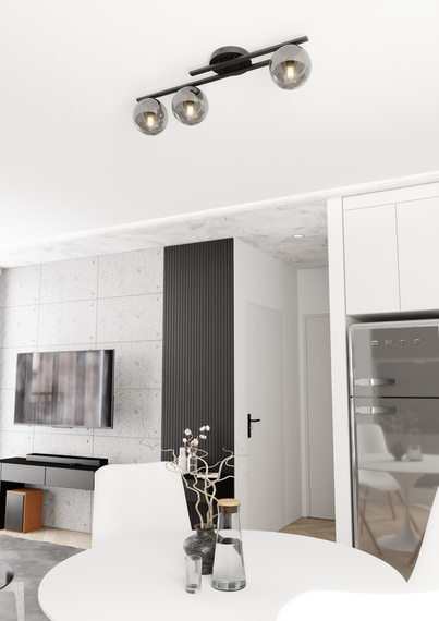 Zwis Emibig Kairo 3 Bl Grafit (1447/3)