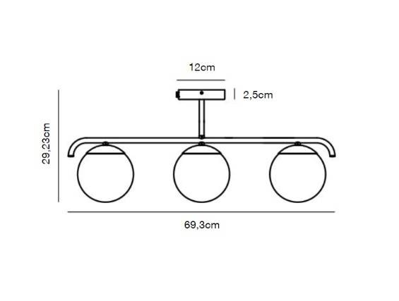 Nordlux Grant Plafon 2010583003