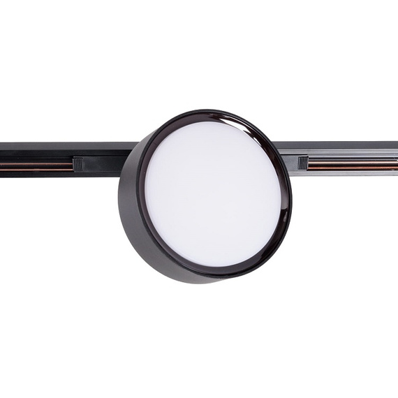 Lampa do szynoprzewodu Maxlight Micro11 N0011N 12W Czarny 3000K