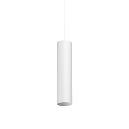 Lampa Wisząca Ideal Lux Look Sp1 Round D60 H250 Bianco 371641