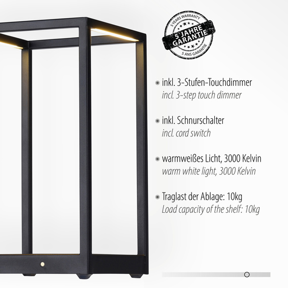 Paul Neuhaus Contura 003902-022491 Lampka Biurkowa