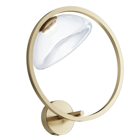 Natynkowa lampa ścienna Lunare mosiądz (MOD327WL-L5BS3K) - Maytoni