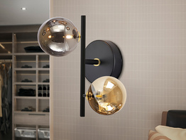 Lampa ścienna Schuller 439749 Dark