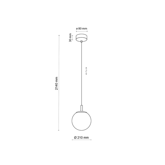 Żyrandol TK Lighting Cadix 4609