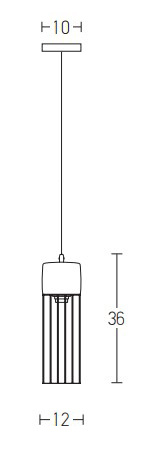 Lampa Wisząca Zambelis 1660