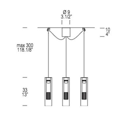 Fairy SC-D3 Lampa Wisząca Leucos