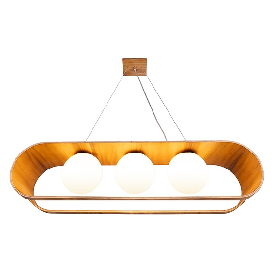 Accord Lighting Sfera QN-SFERA-3P-TEAK Lampa Wisząca