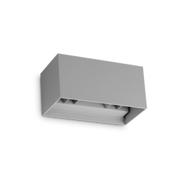 Kinkiet Zewnętrzny Ideal Lux Atom Ap D20 Grigio 3000k 366883