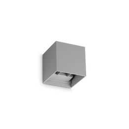 Oprawa Ścienna Ideal Lux Atom Ap D10 Grigio 3000k 366821