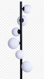 Lampa Podłogowa Azzardo Sybilla 6 AZ4405 Czarna