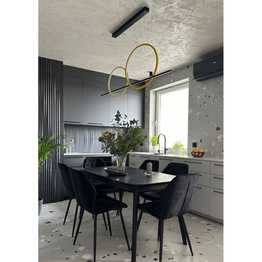 Lampa wisząca Diego Ramko 66501 złoty