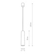 Lampa wisząca Nowodvorski EYE BLACK M 6840