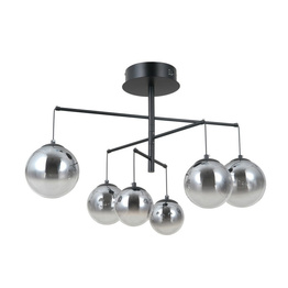 Italux Plafon PND-34381-6-BK Velada