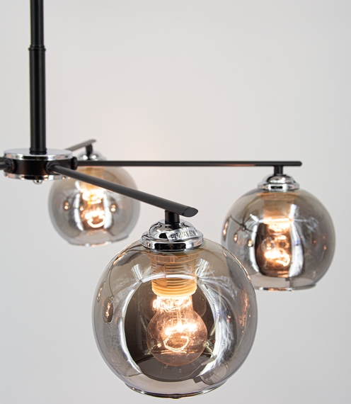 Żyrandol Elem Neapol 1859/5 8C BL