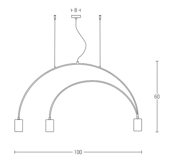 Lampa Wisząca Zambelis 22226