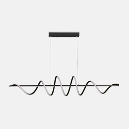 Lampa Ledowa Czarna Wstęga Zuma Line Esero 003064-034762