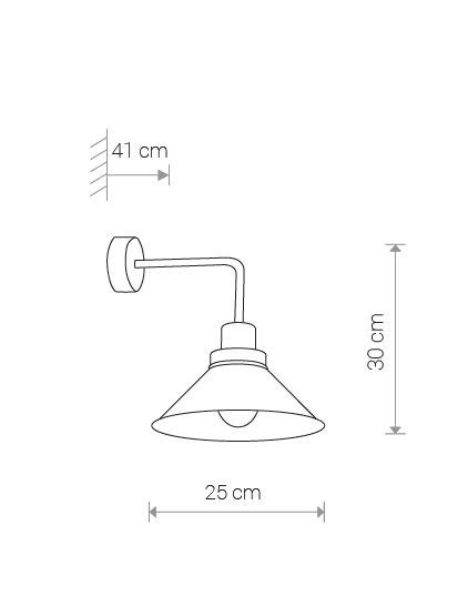 Lampa ścienna Nowodvorski Craft 9151