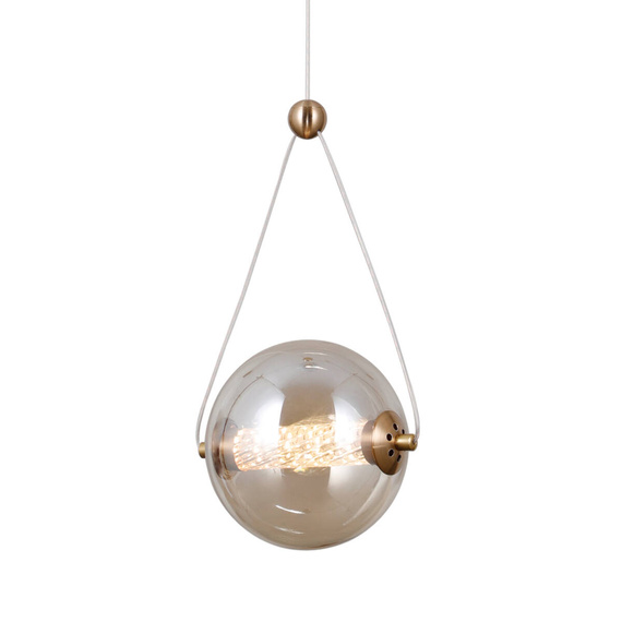 Nowoczesna Lampa wisząca Italux Rastia PND-34361-S-HBR-AMB