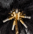 Lampa Podłogowa Moosee Tiffany JL0019.BLACK