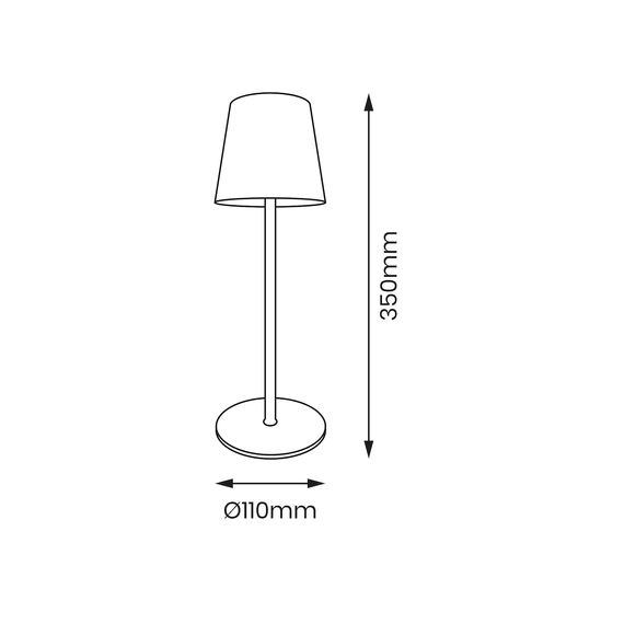 Milagro Lampki Biurkowe EK1704 Lampa Stołowa