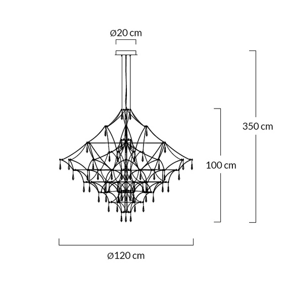 Lampa Wisząca Moosee Constelation MSE1501100124