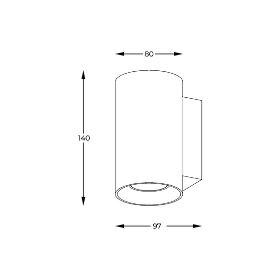 Kinkiet Zuma Line Sandy Wl 003064-024532