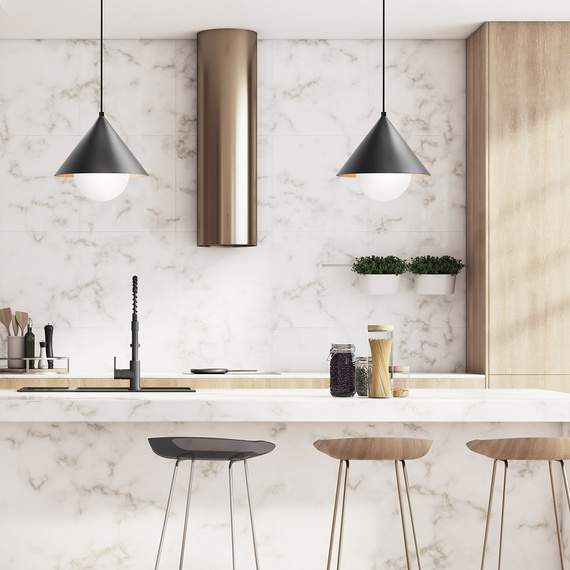 Lampa Wisząca Elstead Lighting ALM-REMYCK-P-BK